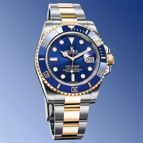 rolex perpetual submariner date watch.